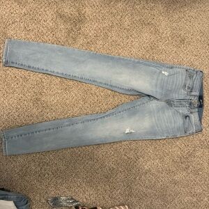 Aeropostale High Rise Ripped Jeans, Size 0